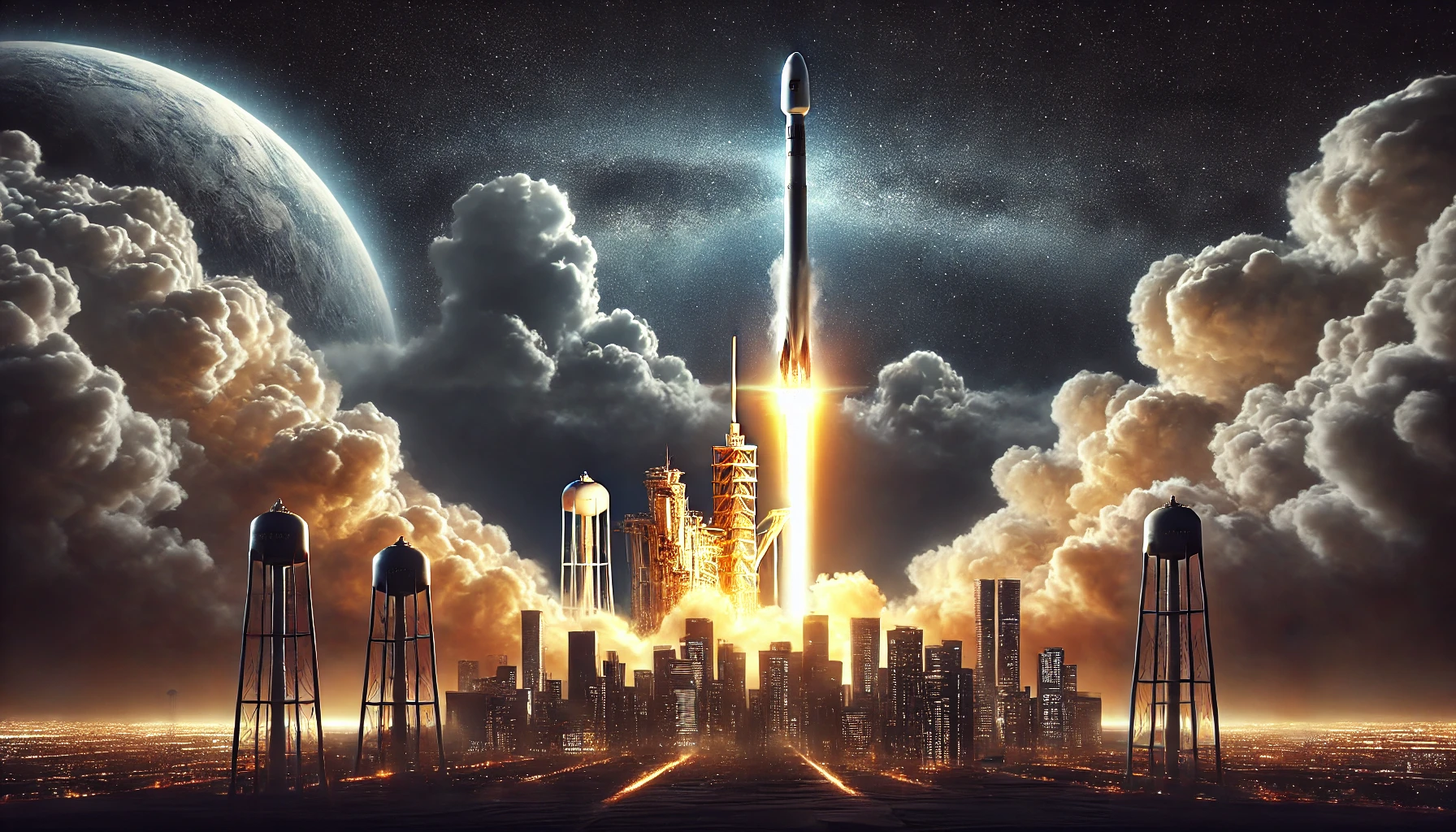 Rocket Launch Challenges Elon Musk’s Space Dominance